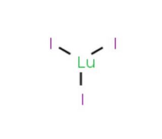 Lutetium(III) iodide (CAS 13813-45-1) - chemical structure image