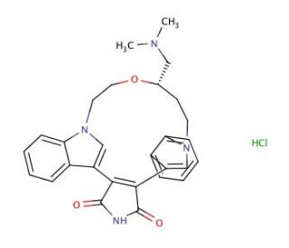LY-333,531 Hydrochloride (CAS 169939-93-9) - chemical structure image