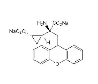 LY 341495 disodium salt (CAS 201943-63-7) - chemical structure image