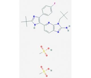 LY2228820 (CAS 862507-23-1) - chemical structure image