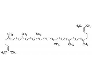 Lycopene-d6 (CAS 502-65-8 (unlabeled)) - chemical structure image