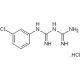 m-Chlorophenylbiguanide hydrochloride (CAS 2113-05-5) - chemical structure image