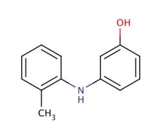 m-(o-Toluidino)phenol (CAS 6264-98-8) - chemical structure image