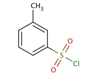 m-Toluenesulfonyl chloride (CAS 1899-93-0) - chemical structure image