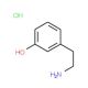 m-Tyramine hydrochloride 的分子结构, CAS编号: 3458-98-8 m-Tyramine hydrochloride (CAS 3458-98-8) - chemical structure image