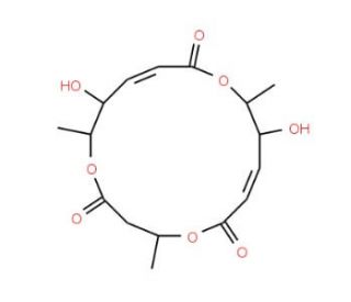 Macrosphelide A (CAS 172923-77-2) - chemical structure image