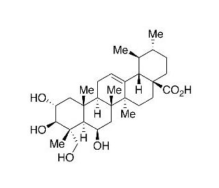 Madecassic acid (CAS 18449-41-7) - chemical structure image