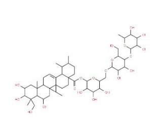 Madecassoside (CAS 34540-22-2) - chemical structure image
