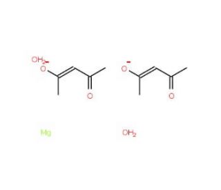 Magnesium 2,4-pentanedionate dihydrate (CAS 68488-07-3) - chemical structure image