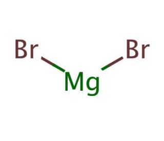 Magnesium bromide (CAS 7789-48-2) - chemical structure image