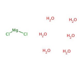 Magnesium Chloride, Hexahydrate (CAS 7791-18-6) - chemical structure image