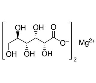 Magnesium D-gluconate (CAS 3632-91-5) - chemical structure image