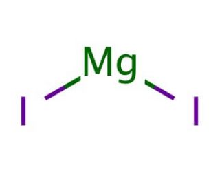 Magnesium iodide (CAS 10377-58-9) - chemical structure image