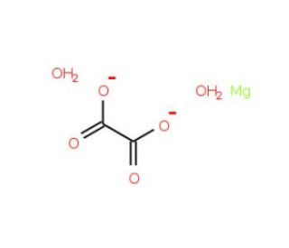 Magnesium Oxalate Dihydrate (CAS 547-66-0) - chemical structure image
