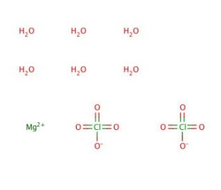 Magnesium perchlorate hexahydrate (CAS 13446-19-0) - chemical structure image