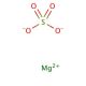 Magnesium sulfate anhydrous (CAS 7487-88-9) - chemical structure image