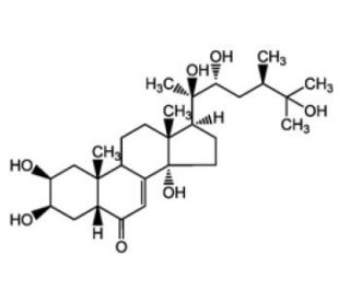 Makisterone A (CAS 20137-14-8) - chemical structure image