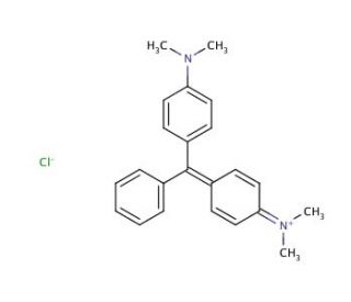 Malachite Green Chloride (CAS 569-64-2) - chemical structure image