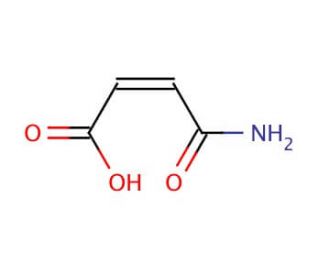 Maleamic acid (CAS 557-24-4) - chemical structure image