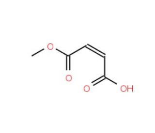 Maleic acid monomethyl ester (CAS 3052-50-4) - chemical structure image