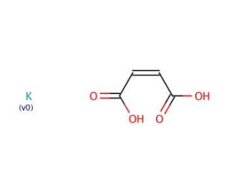 Maleic acid potassium salt (CAS 689-82-7) - chemical structure image
