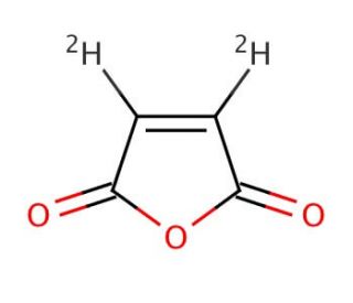 Maleic anhydride-d2 (CAS 33225-51-3) - chemical structure image