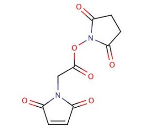 Maleimidoacetic Acid N-Hydroxysuccinimide Ester (CAS 55750-61-3) - chemical structure image
