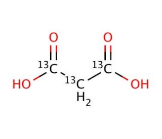 Malonic acid-<sup>13</sup>C<sub>3</sub> (CAS 102342-85-8) - chemical structure image