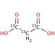 Malonic acid-13C3 (CAS 102342-85-8) - chemical structure image