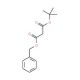 Malonic acid benzyl tert-butyl ester (CAS 72594-86-6) - chemical structure image