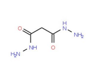 Malonic acid dihydrazide (CAS 3815-86-9) - chemical structure image
