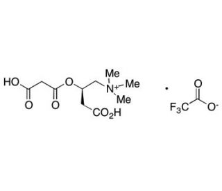 Malonyl-L-carnitine Trifluoroacetate - chemical structure image