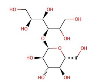 Maltitol (CAS 585-88-6) - chemical structure image