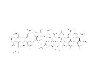 Maltoheptaose tricosaacetate (CAS 114715-54-7) - chemical structure image