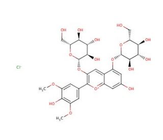 Malvin(chloride) (CAS 16727-30-3) - chemical structure image