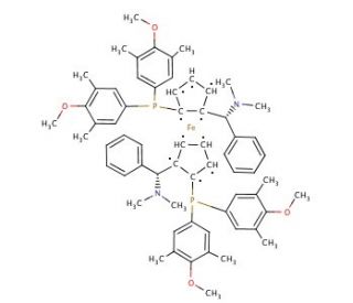 Mandyphos SL-M004-1 (CAS 494227-37-1) - chemical structure image