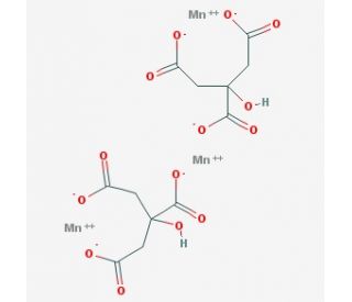 Manganese citrate (CAS 10024-66-5) - chemical structure image