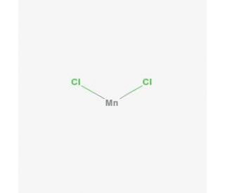 Manganese(II) chloride beads (CAS 7773-01-5) - chemical structure image