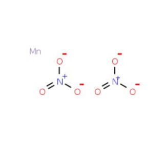 Manganese(II) nitrate solution (CAS 10377-66-9) - chemical structure image
