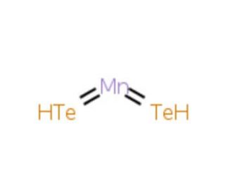 Manganese(IV) telluride (CAS 12032-89-2) - chemical structure image