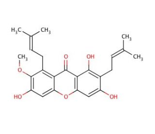 Mangostin (CAS 6147-11-1) - chemical structure image