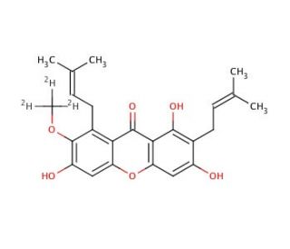 Mangostin-d3 - chemical structure image
