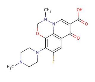 Marbofloxacin (CAS 115550-35-1) - chemical structure image