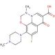 Marbofloxacin (CAS 115550-35-1) - chemical structure image