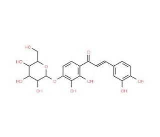 Marein with hplc (CAS 535-96-6) - chemical structure image