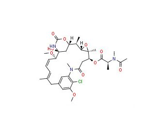 Maytansine (CAS 35846-53-8) - chemical structure image
