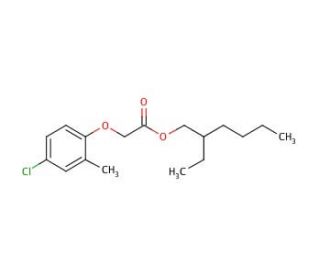 MCPA-2-ethylhexyl ester (CAS 29450-45-1) - chemical structure image
