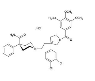 MDL 105,212 hydrochloride (CAS 167261-59-8) - chemical structure image