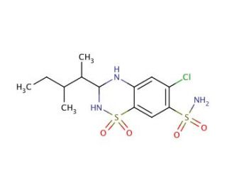 Mebutizide (CAS 3568-00-1) - chemical structure image