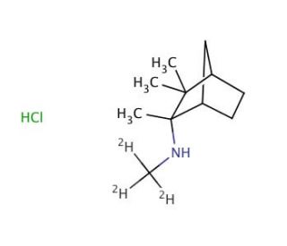 Mecamylamine-d3 Hydrochloride - chemical structure image